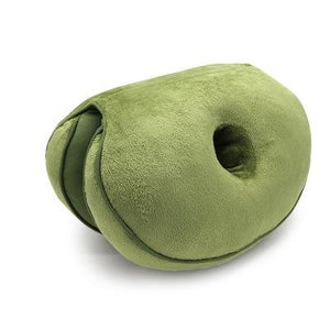Multifunction Dual Comfort Seat Cushion - Hip Lifter cloudhealth Green 